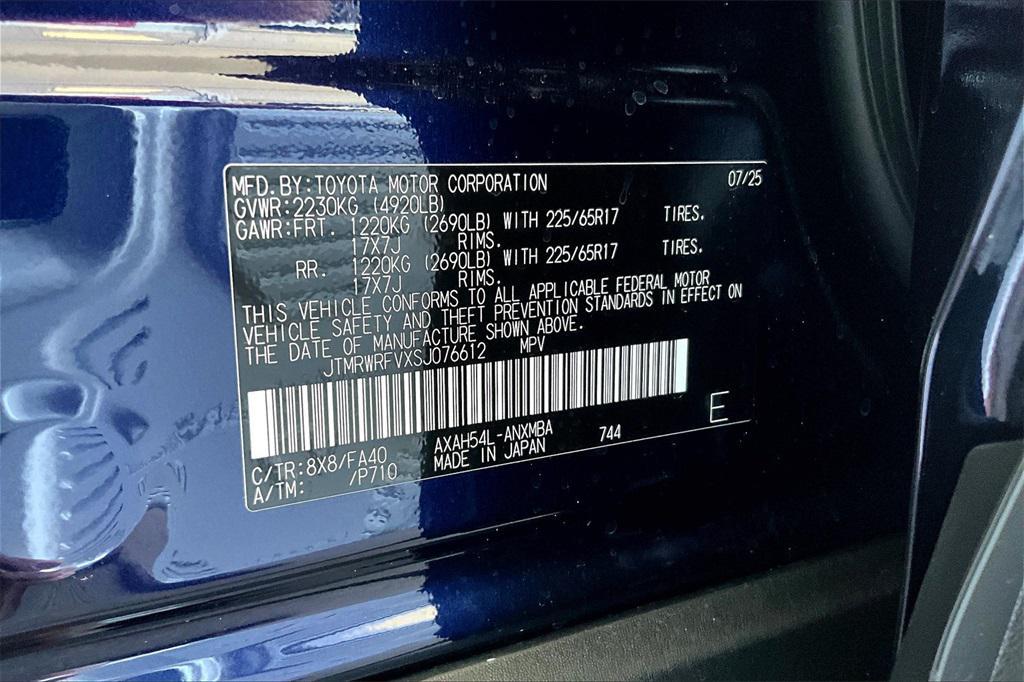 new 2025 Toyota RAV4 Hybrid car, priced at $36,694