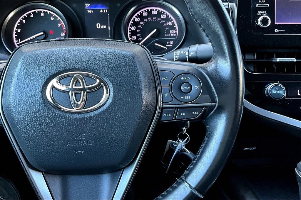 used 2021 Toyota Camry car, priced at $21,629