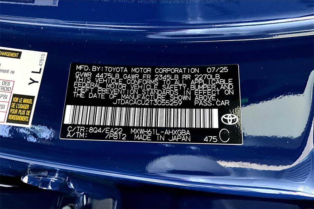 new 2026 Toyota Prius Plug-In Hybrid car, priced at $40,723