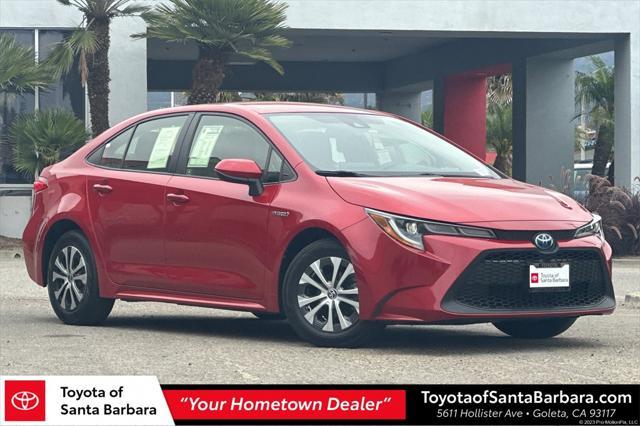 used 2020 Toyota Corolla Hybrid car, priced at $22,107