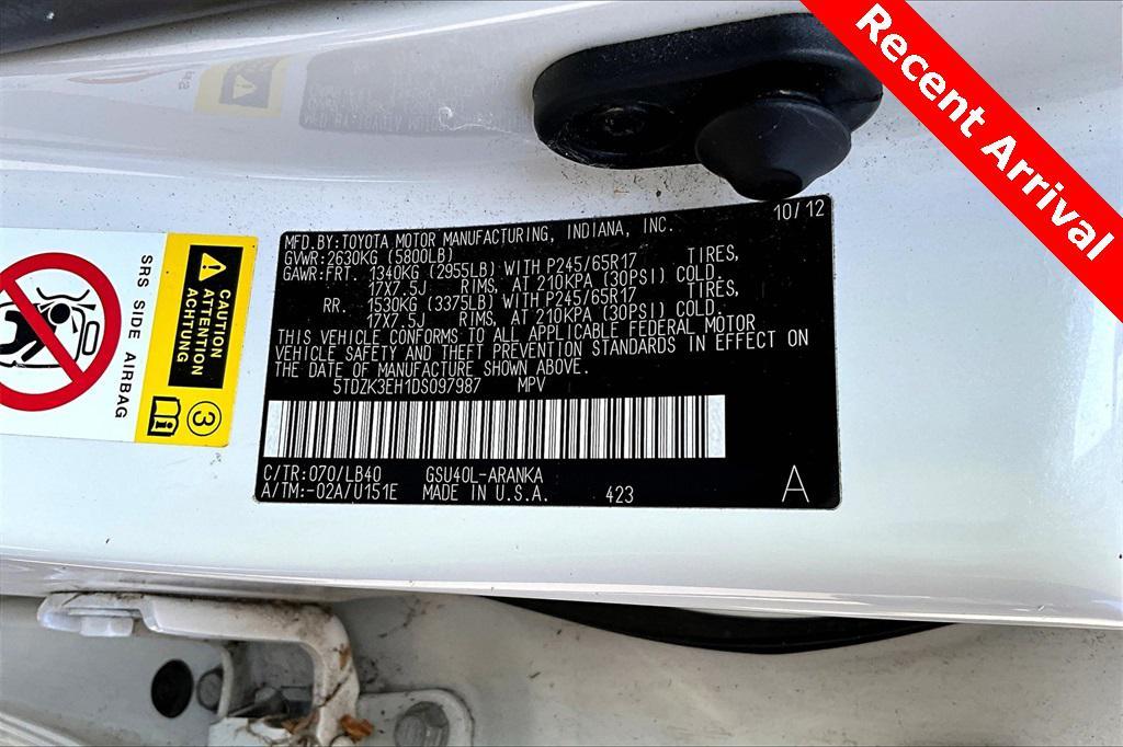 used 2013 Toyota Highlander car, priced at $15,979