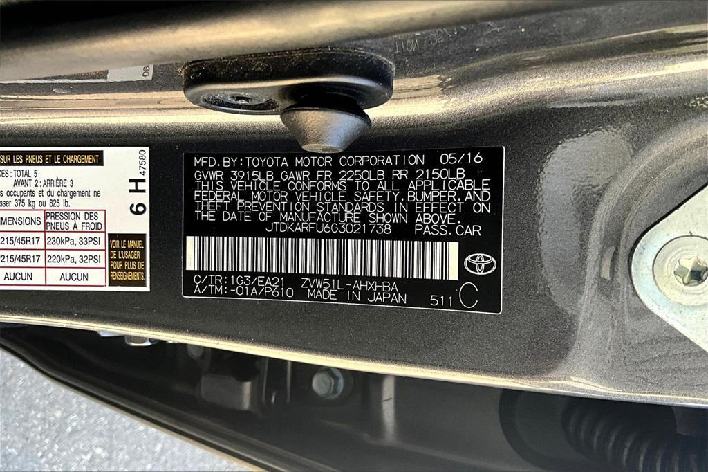 used 2016 Toyota Prius car, priced at $14,679