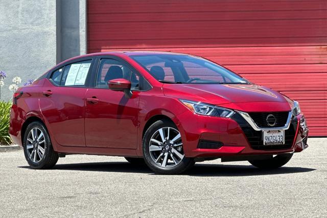used 2021 Nissan Versa car, priced at $14,578