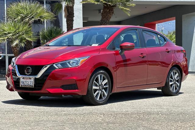 used 2021 Nissan Versa car, priced at $14,578