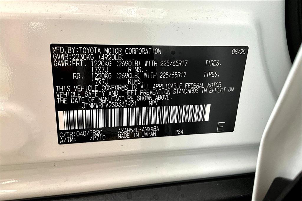new 2025 Toyota RAV4 Hybrid car, priced at $35,899