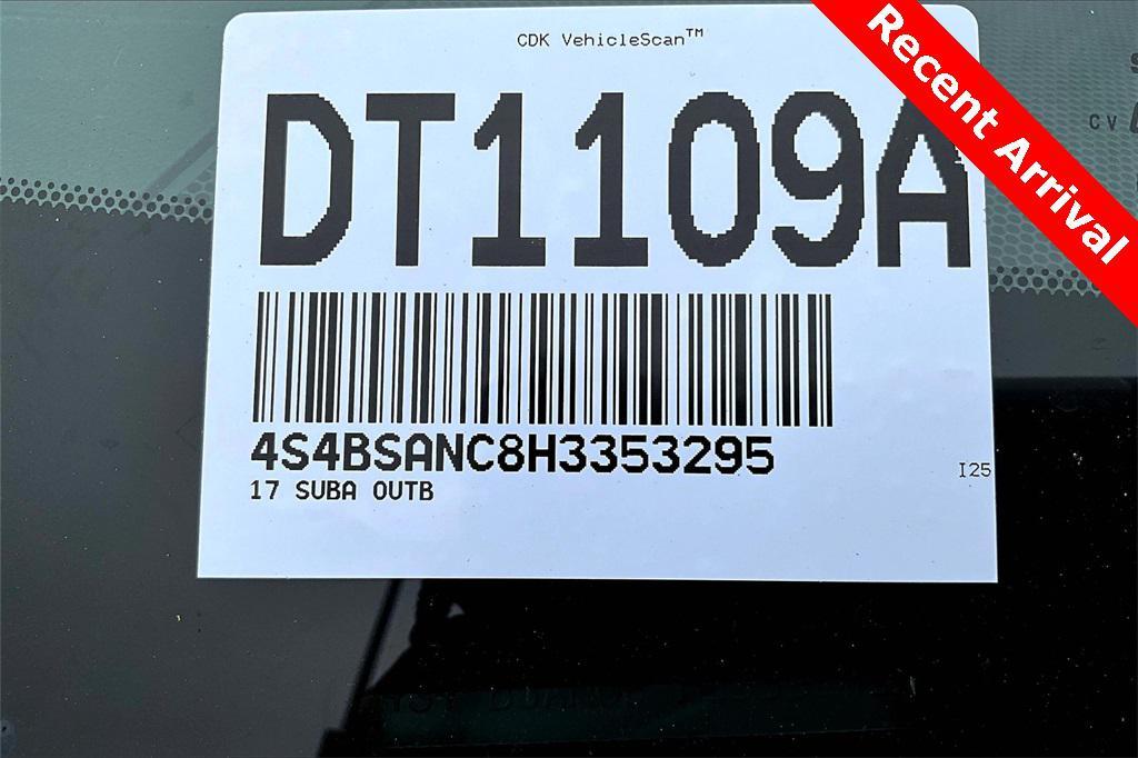 used 2017 Subaru Outback car, priced at $16,753
