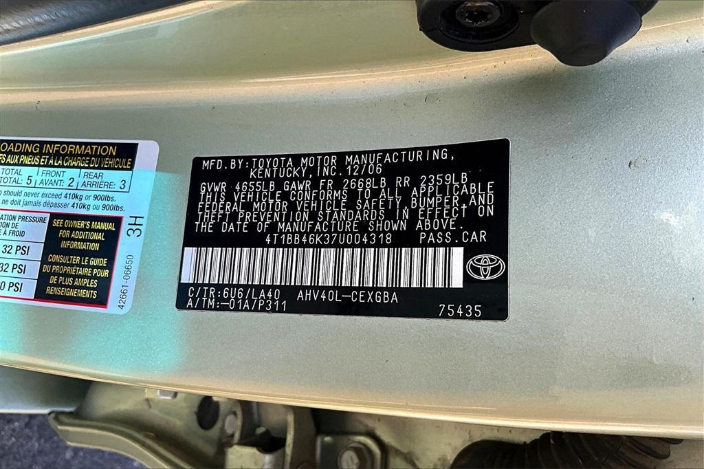 used 2007 Toyota Camry Hybrid car, priced at $10,989