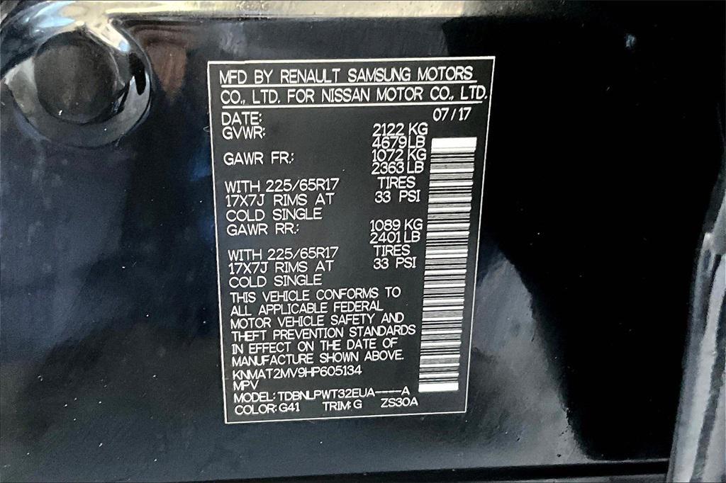 used 2017 Nissan Rogue car, priced at $14,985