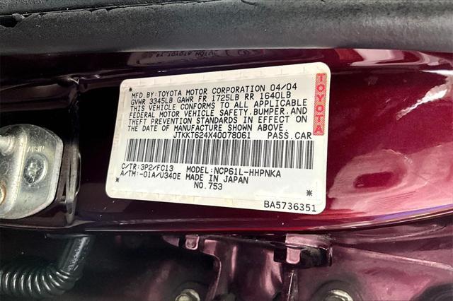 used 2004 Scion xA car, priced at $6,993