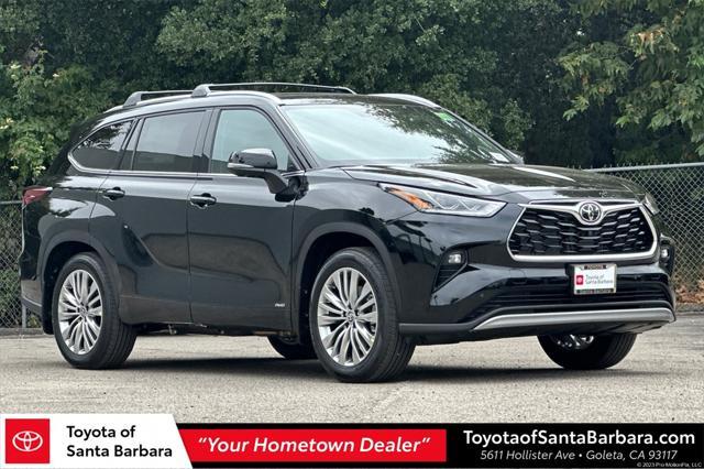 new 2025 Toyota Highlander Hybrid car, priced at $57,072