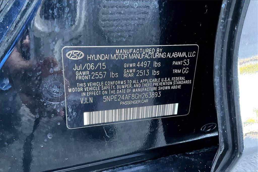 used 2016 Hyundai Sonata car, priced at $8,985