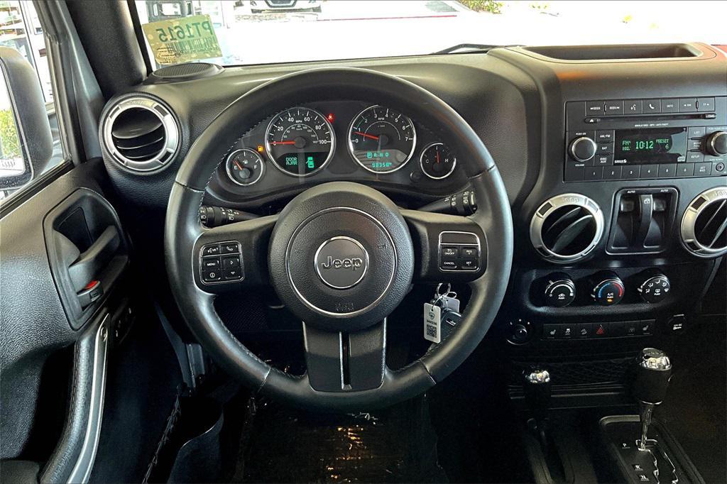 used 2015 Jeep Wrangler car, priced at $18,475