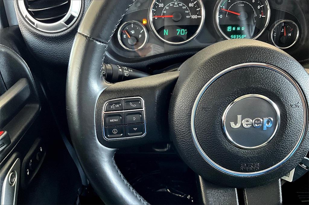 used 2015 Jeep Wrangler car, priced at $18,475