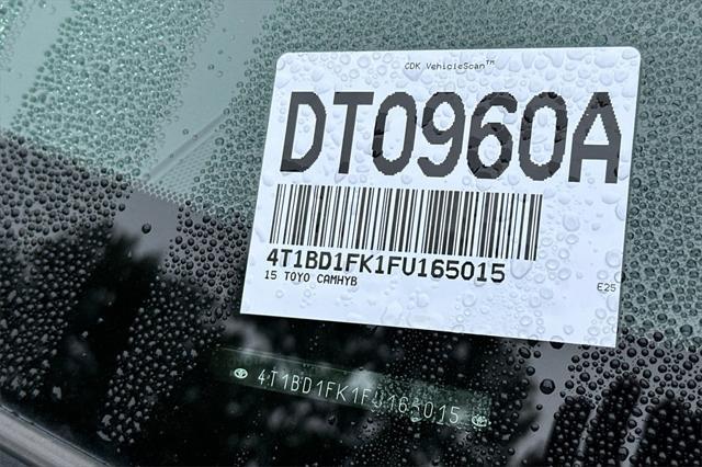 used 2015 Toyota Camry Hybrid car, priced at $15,900