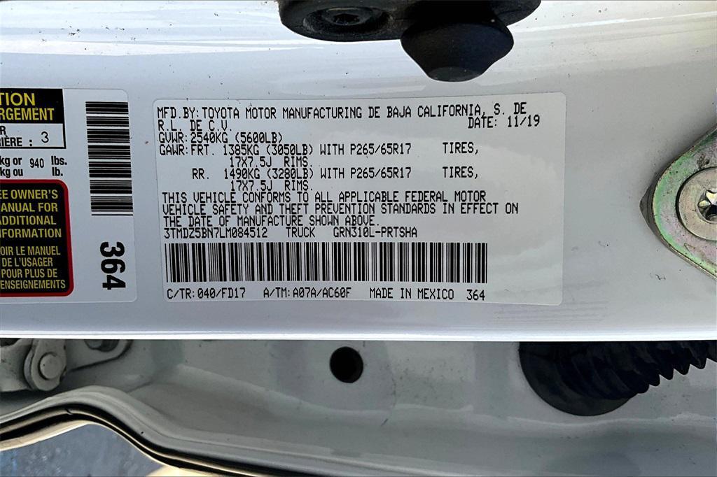 used 2020 Toyota Tacoma car, priced at $35,979