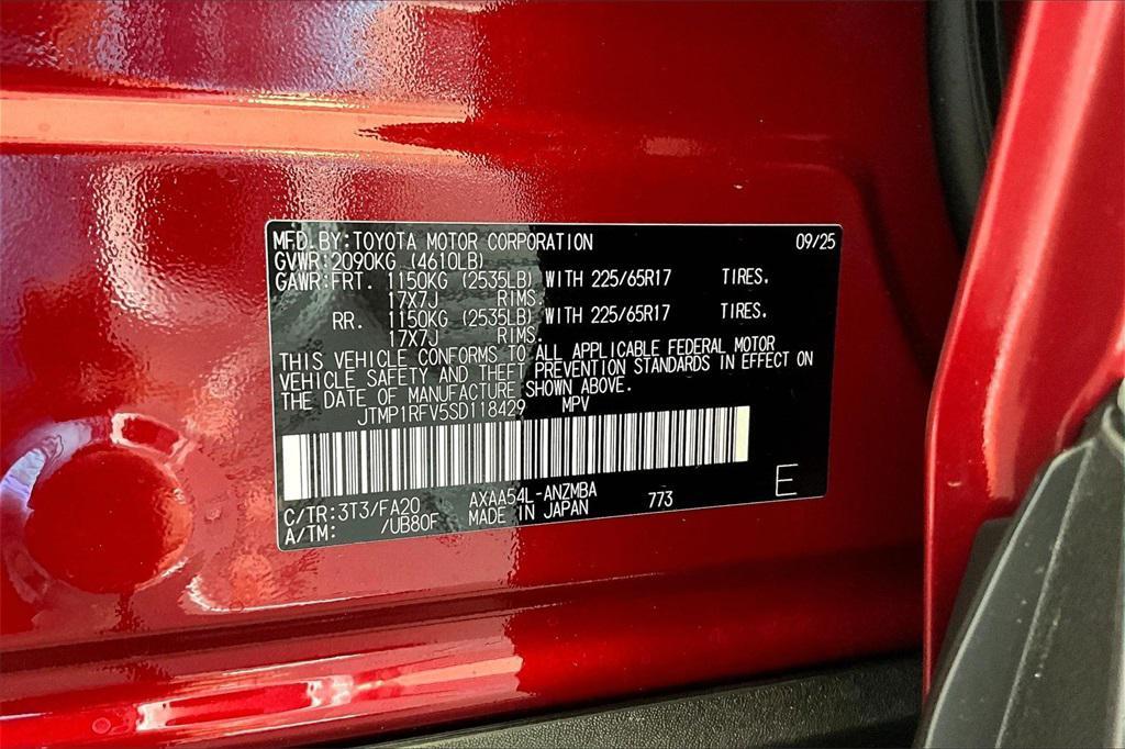 new 2025 Toyota RAV4 car, priced at $38,052