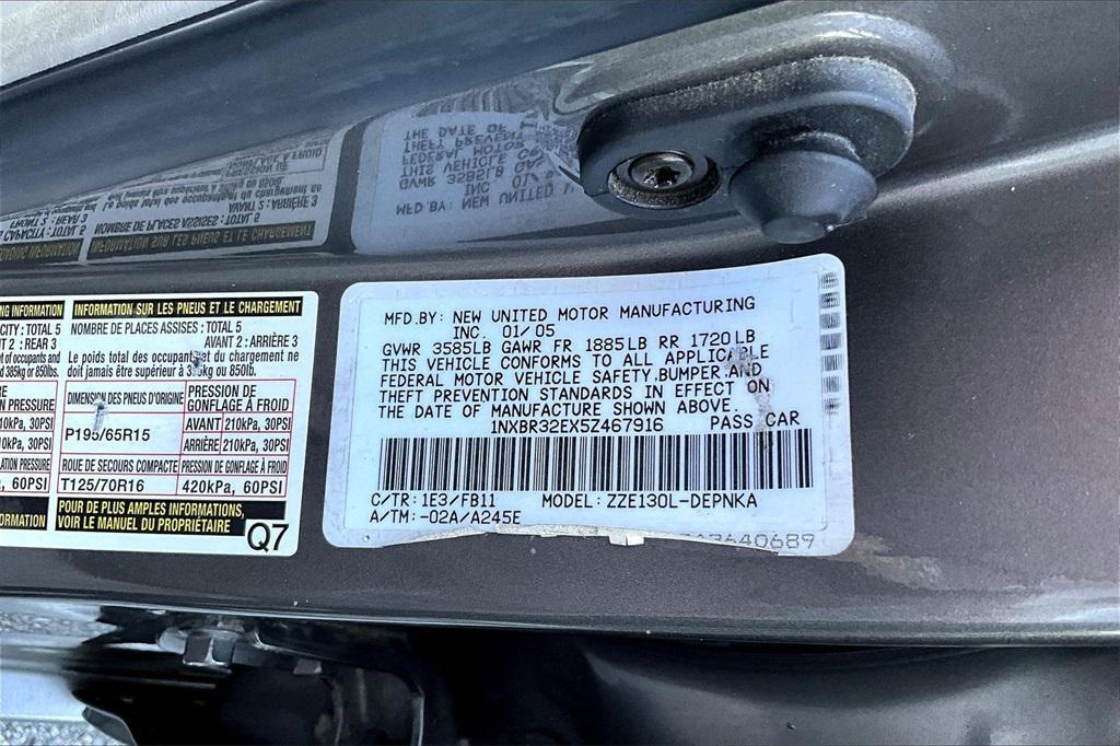 used 2005 Toyota Corolla car, priced at $5,995