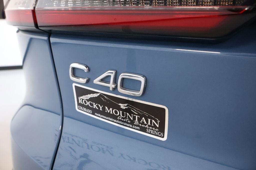 used 2022 Volvo C40 Recharge Pure Electric car, priced at $26,998