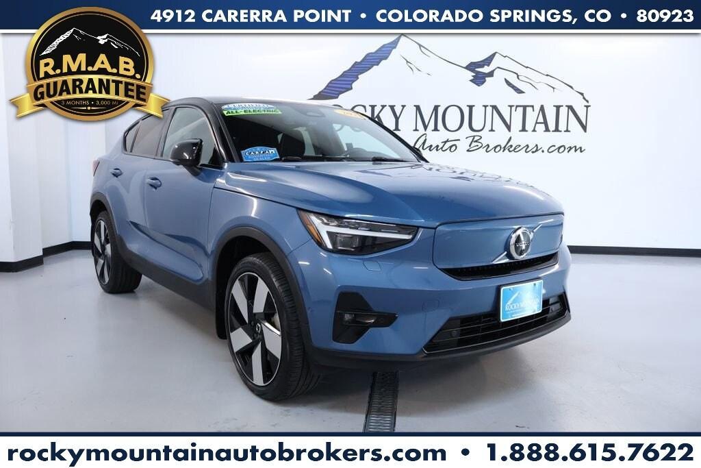 used 2022 Volvo C40 Recharge Pure Electric car, priced at $24,498