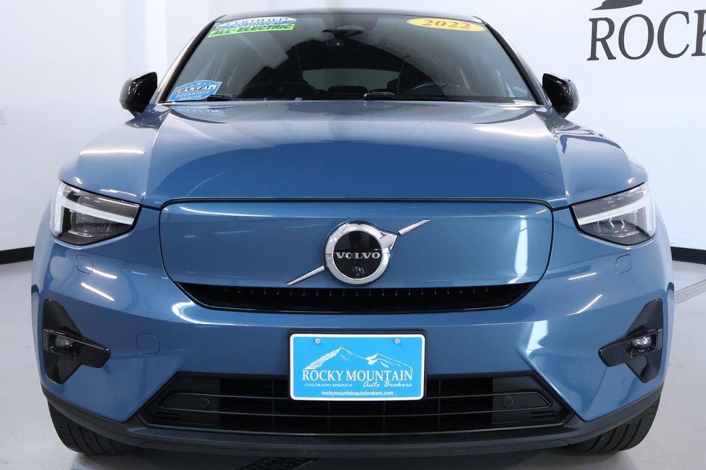 used 2022 Volvo C40 Recharge Pure Electric car, priced at $26,998