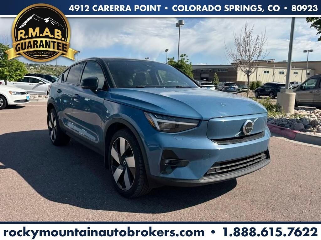 used 2022 Volvo C40 Recharge Pure Electric car, priced at $26,998