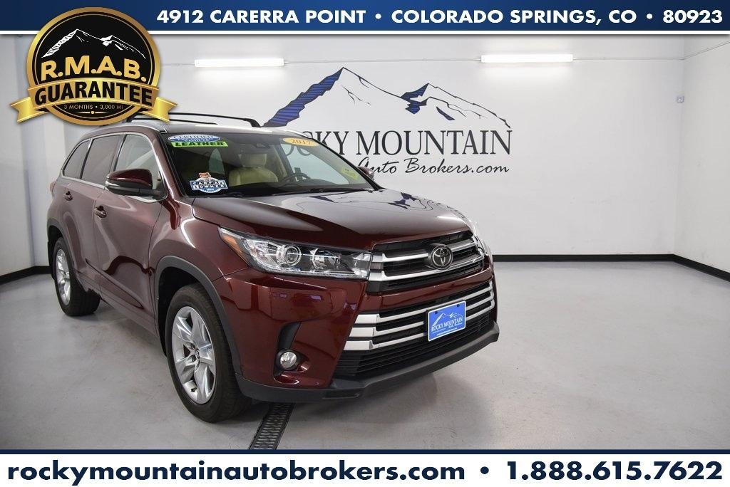 used 2017 Toyota Highlander car, priced at $27,720