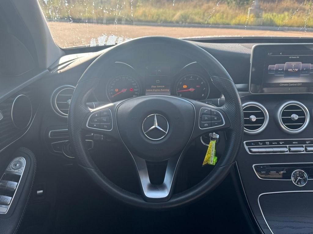 used 2017 Mercedes-Benz C-Class car, priced at $15,998