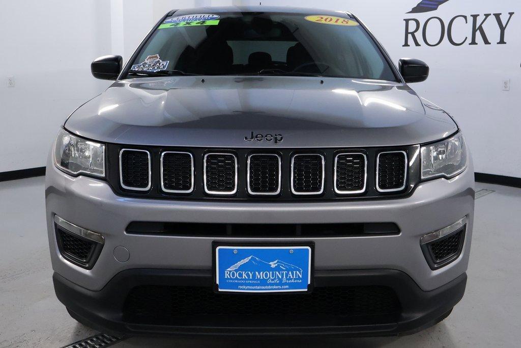 used 2018 Jeep Compass car, priced at $18,989