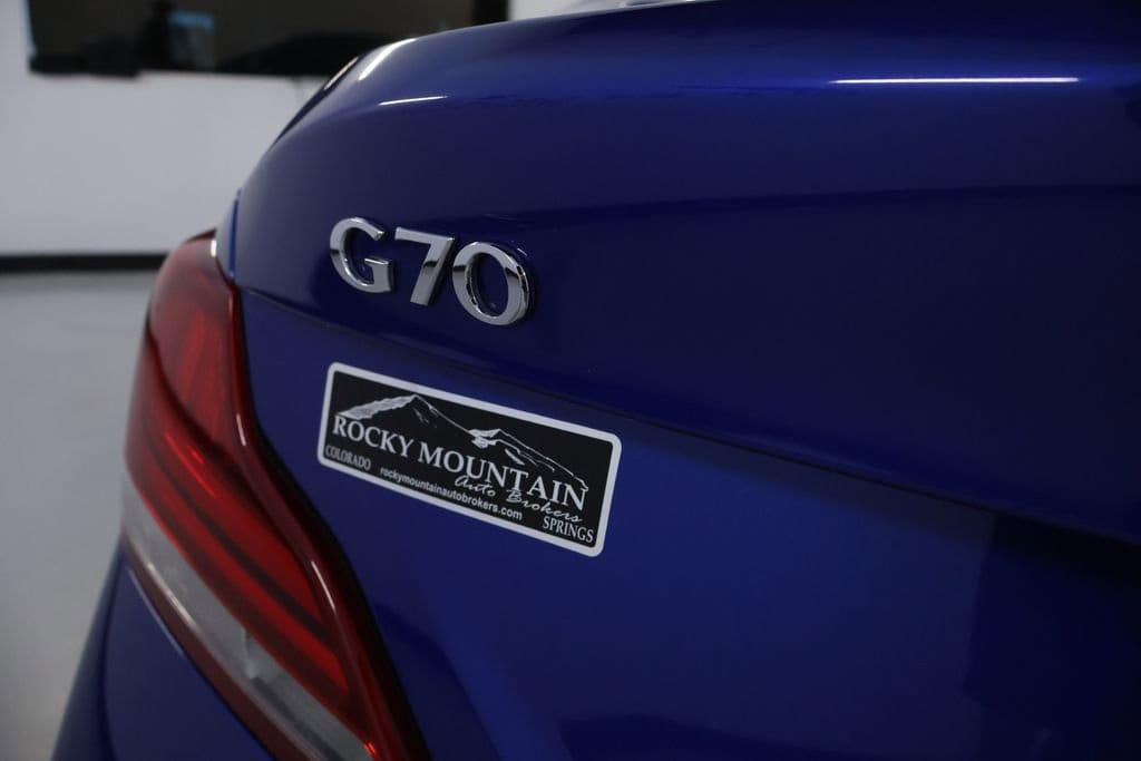 used 2020 Genesis G70 car, priced at $22,998