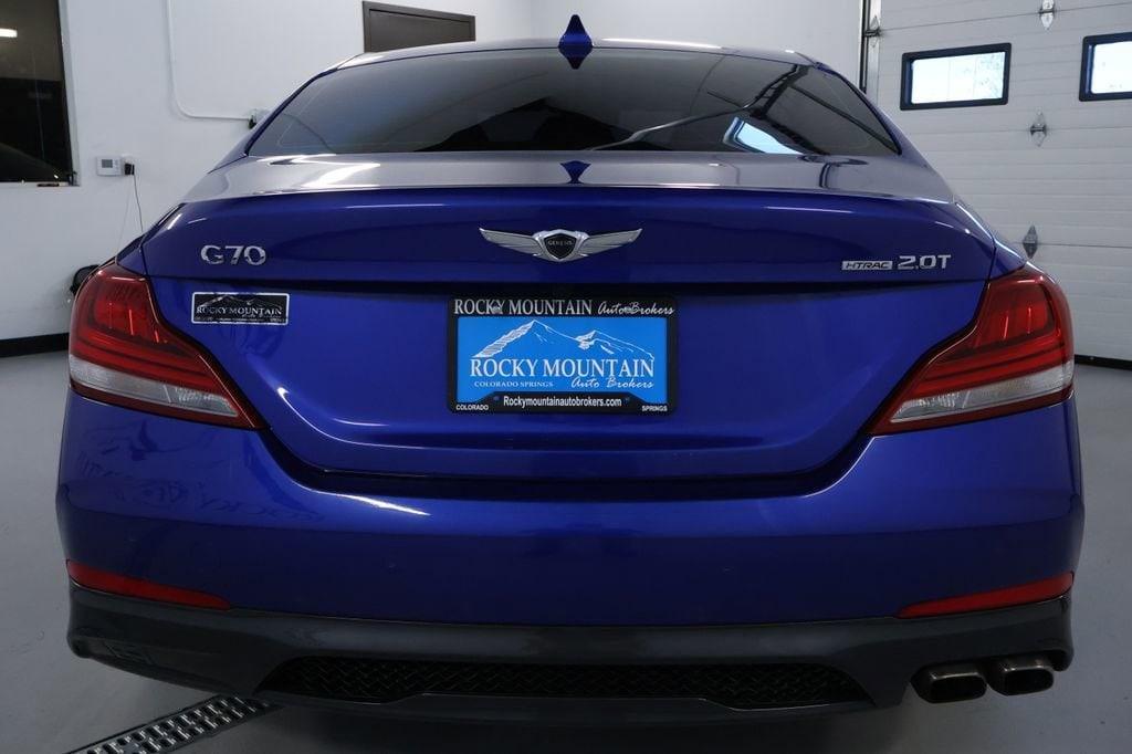 used 2020 Genesis G70 car, priced at $22,998