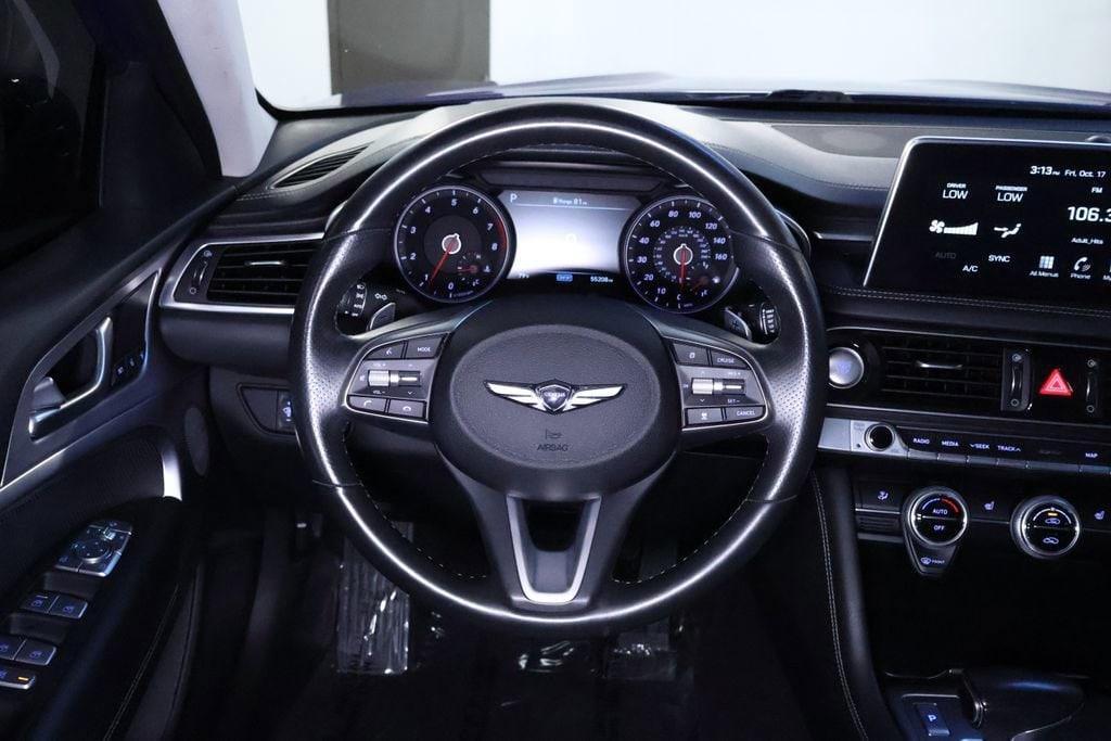 used 2020 Genesis G70 car, priced at $22,998