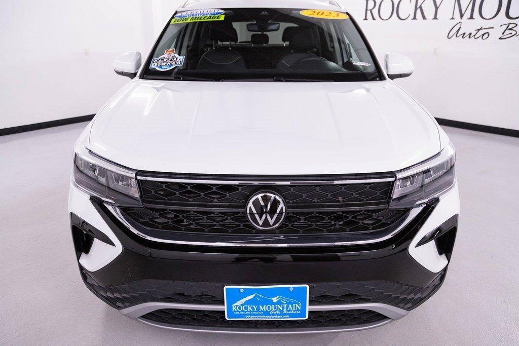 used 2023 Volkswagen Taos car, priced at $24,498