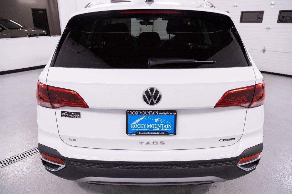 used 2023 Volkswagen Taos car, priced at $24,498