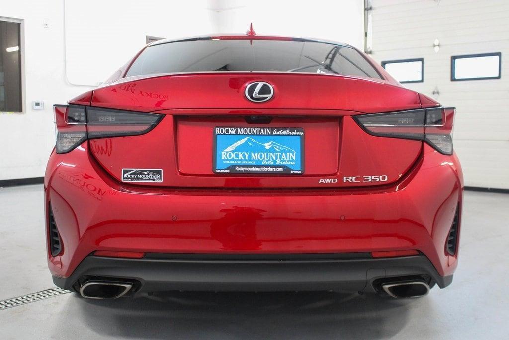 used 2022 Lexus RC 350 car, priced at $42,000