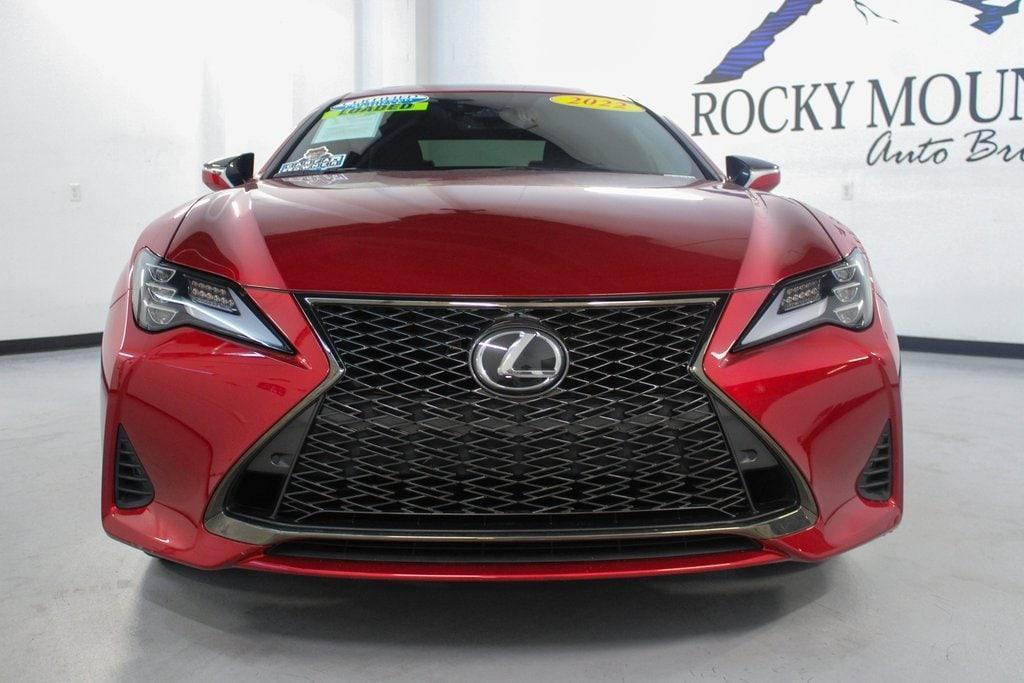 used 2022 Lexus RC 350 car, priced at $42,000