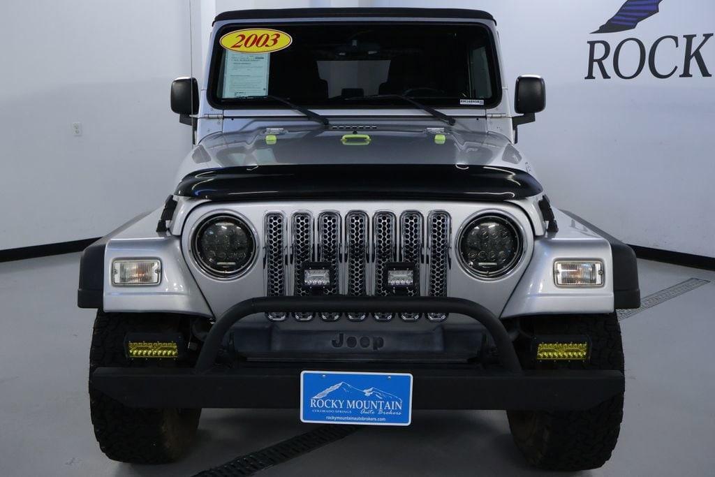 used 2003 Jeep Wrangler car, priced at $8,998