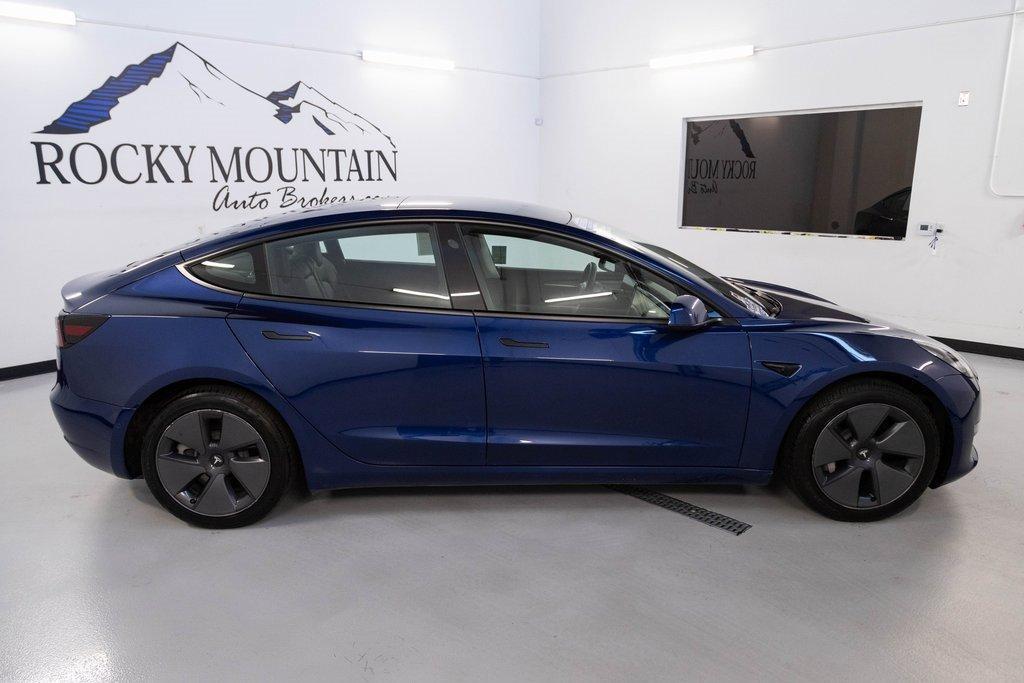 used 2022 Tesla Model 3 car, priced at $29,947