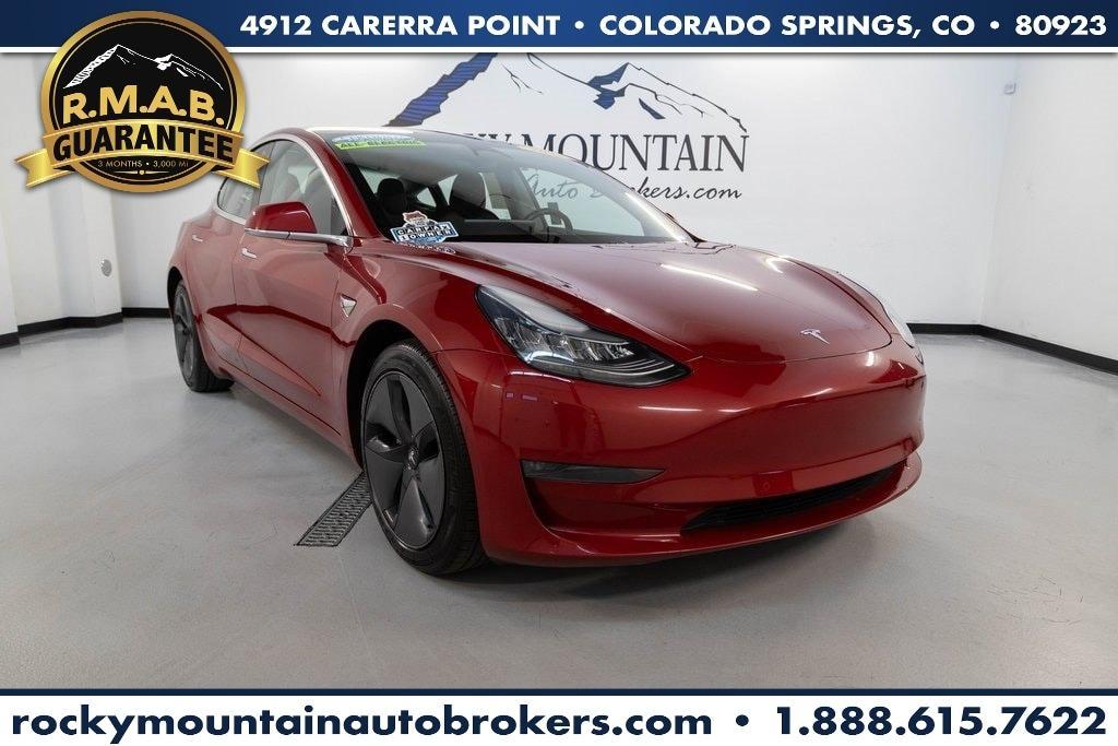 used 2018 Tesla Model 3 car, priced at $27,427