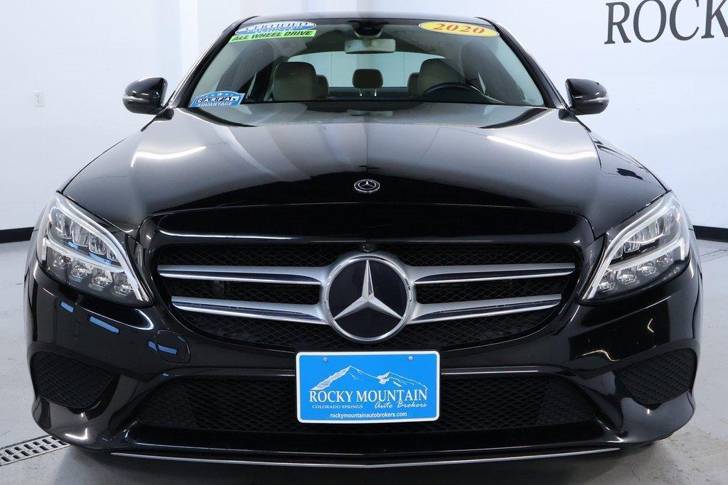 used 2020 Mercedes-Benz C-Class car, priced at $26,999