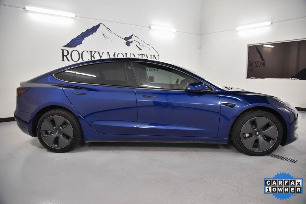 used 2022 Tesla Model 3 car, priced at $28,750