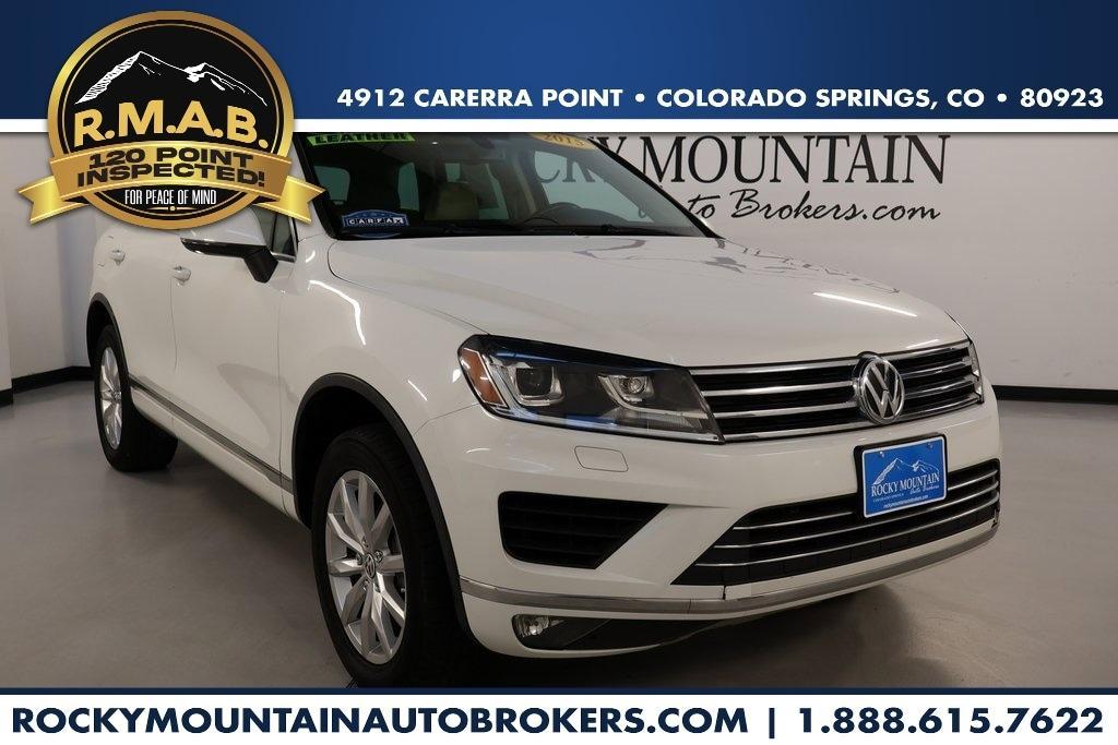 used 2015 Volkswagen Touareg car, priced at $11,988