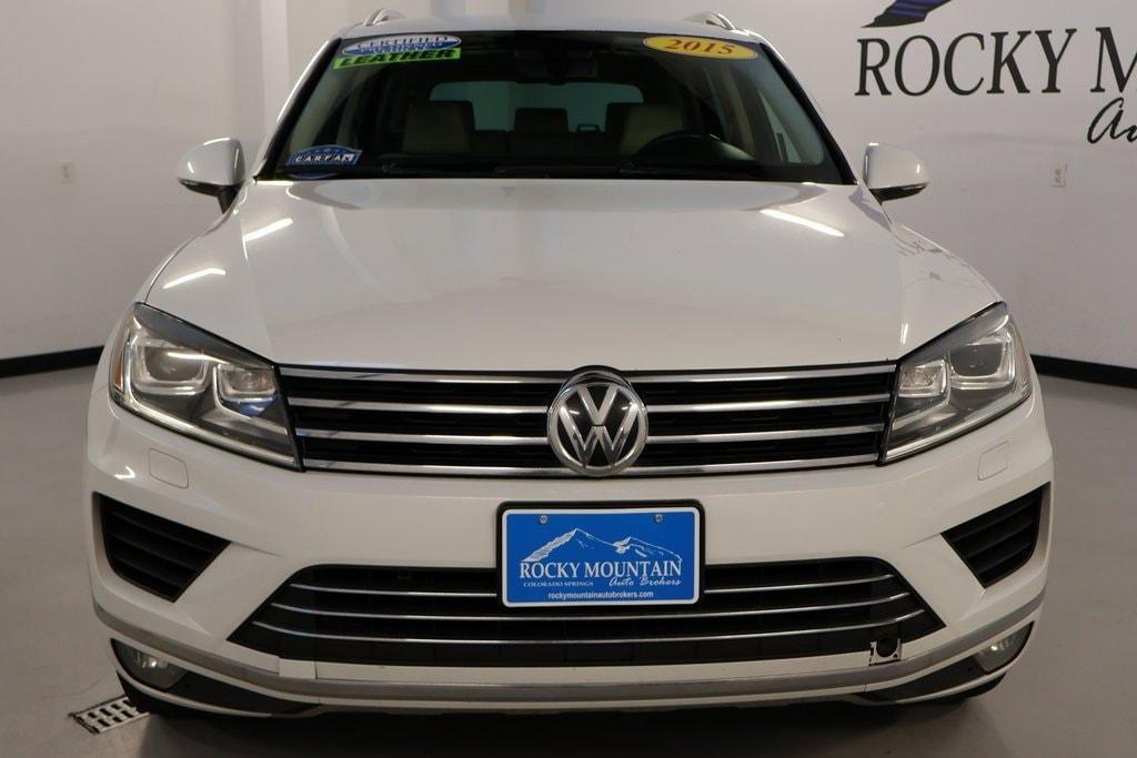 used 2015 Volkswagen Touareg car, priced at $12,498