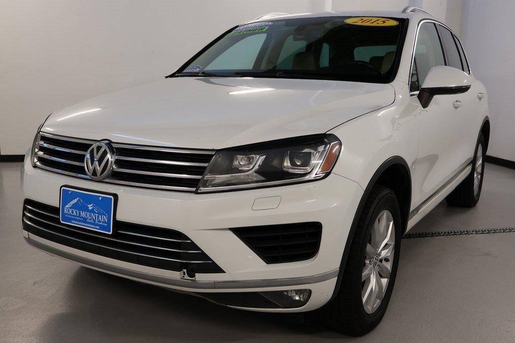 used 2015 Volkswagen Touareg car, priced at $12,498