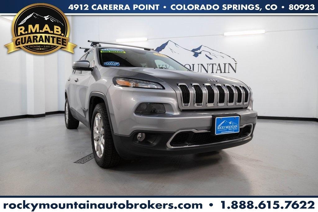 used 2017 Jeep Cherokee car, priced at $19,405