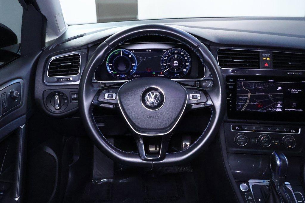 used 2019 Volkswagen e-Golf car, priced at $19,499