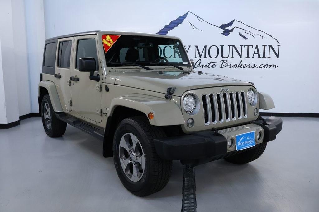 used 2017 Jeep Wrangler Unlimited car, priced at $12,998