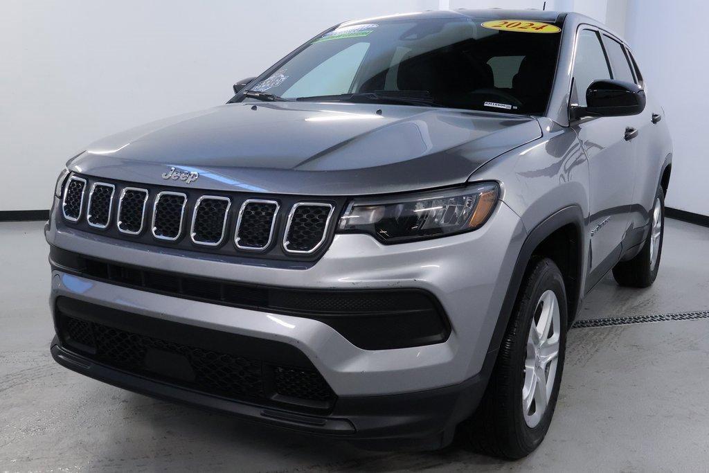 used 2024 Jeep Compass car, priced at $26,999