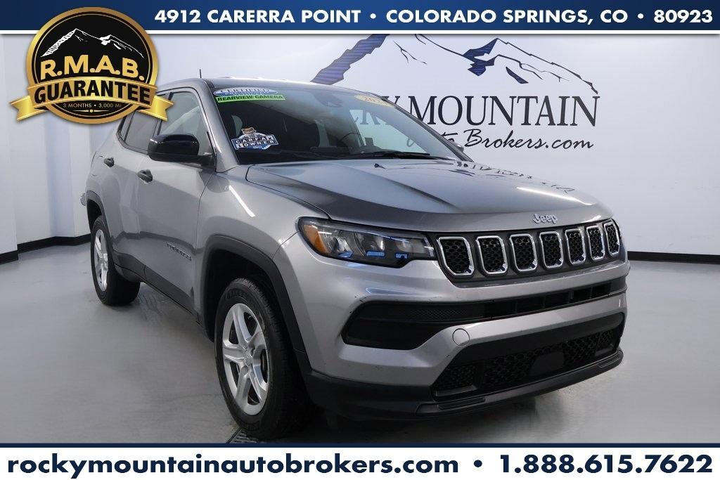 used 2024 Jeep Compass car, priced at $26,999