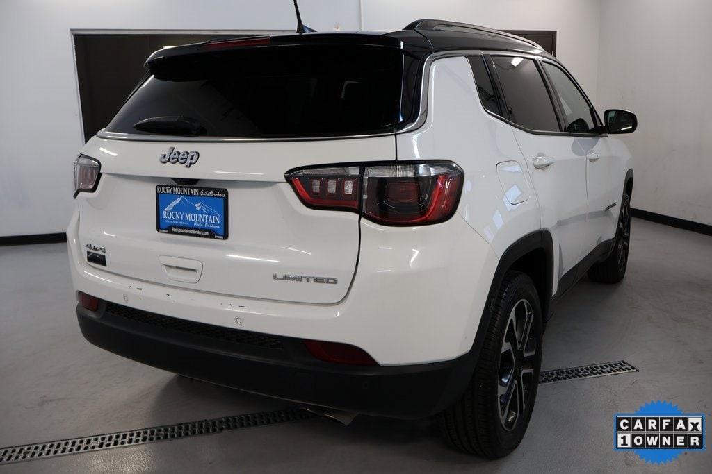 used 2022 Jeep Compass car, priced at $22,500