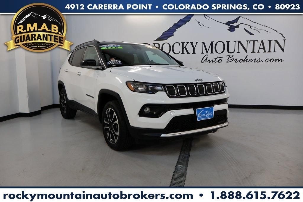 used 2022 Jeep Compass car, priced at $22,500